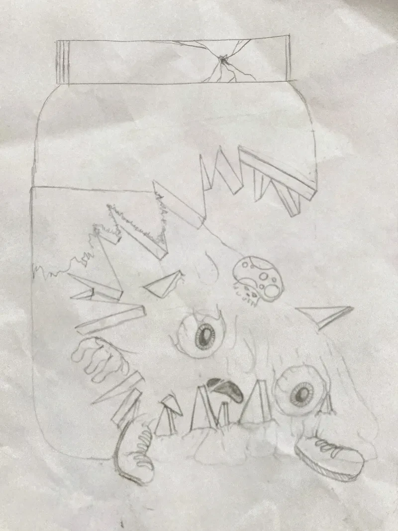 Monster in a jar