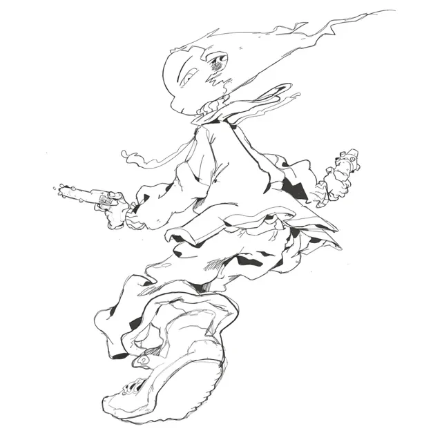 Gunslinger in motion